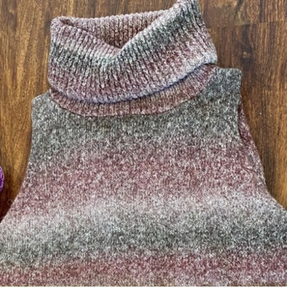 WILD PEARL for NORDSTROM | Sleeveless turtleneck sweater